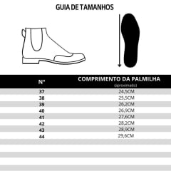 Botina Masculina Zebu Mustang Terra Bico Quadrado Couro Ondas Ref.57030MS05