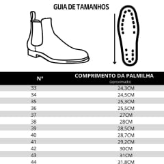 Botina Unissex 5DMG Couro Nobuck Mel B. Quadrado C/ Bordado Florão Em Amarelo E Solado Preto - REF: 61