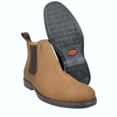 Botina Masculina Garotti Conforto C. Horse Capuccino Ref.: 200