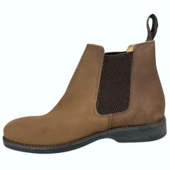 Botina Masculina Garotti Conforto C. Horse Capuccino Ref.: 200