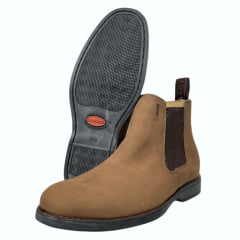 Botina Masculina Garotti Conforto C. Horse Capuccino Ref.: 200