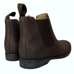 Botina Masculina Garotti Conforto Crazy Horse Café Ref.: 200