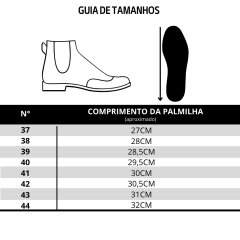 Botina Masculina LevFort Couro Nobuck Ferrugem | Ref.: 0287