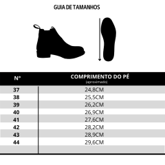 Botina Masculina Zebu Terra REF 57020 MS 05