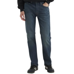 Calça Masculina Levi's Azul Escuro 514 Straight Regular Ref: 005141403