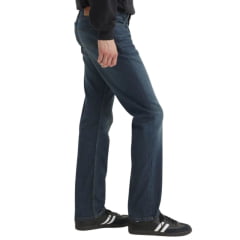 Calça Masculina Levi's Azul Escuro 514 Straight Regular Ref: 005141403
