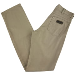 Calça Masculina Dock's Tradicional DW02 Amaciada Kaki Ref:104101
