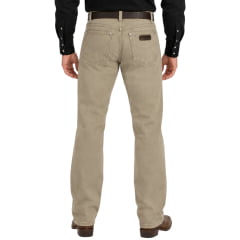 Calça Masculina Dock's Tradicional DW02 Amaciada Kaki Ref:104101