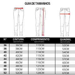 Calça Masculina King Farm Denver Flex Elastano