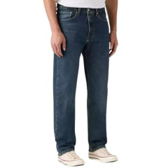 Calça Masculina Levi's 505 Regular Stretch Lavagem Média Ref: 005052141
