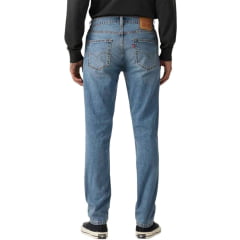 Calça Masculina Levi's 511 Slim Com Strech Lavagem Média Ref:045116323