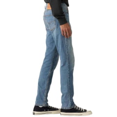 Calça Masculina Levi's 511 Slim Com Strech Lavagem Média Ref:045116323