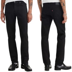 Calça Masculina Levi's 511 Slim Stretch Preta Ref: 045111907