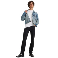 Calça Masculina Levi's 511 Slim Stretch Preta Ref: 045111907
