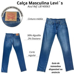 Calça Masculina Levi's 514 Straight Com Stretch Ref: LB140063