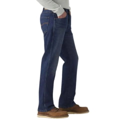 Calça Masculina Levi's 537 For Cowboys Western Bootcut Azul Médio Ref: 000XI0023