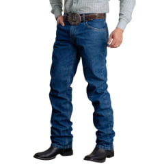 Calça Masculina Texas Farm Style Four Hard Azul Escuro Ref:PDM004
