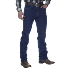 Calça Masculina Wrangler 13M Cowboy Cut Waistband Azul Escuro Ref: 13M68DD36