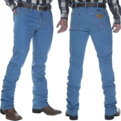 Calça Masculina Wrangler 36M Slim Fit Cowboy Cut Azul Médio  Ref:36MACHD36