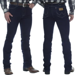 Calça Masculina Wrangler 36M Slim Fit Cowboy Cut Lavagem Escura Ref:36MACMT36