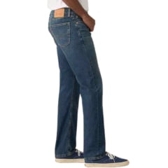 Calça Masculina Levi's 505 Regular Stretch Lavagem Escura - REF:005053281