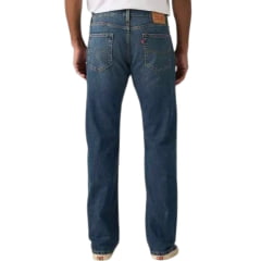 Calça Masculina Levi's 505 Regular Stretch Lavagem Escura - REF:005053281