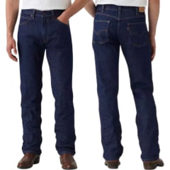 Calça  Masculina Levi's 557 Western Straight Lavagem Escura - REF:001Y00001