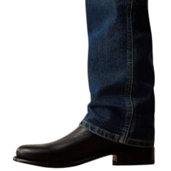 Calça Masculina Ariat Jeans Azul Escuro M7 Slim Ray Classic Rise Stretch 2X More Durable Ref: 10073015