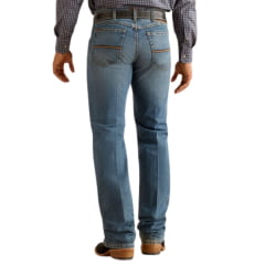 Calça Masculina Ariat Jeans Hamilton M5 Straight Stretch 2x More Durable Ref: 10045391