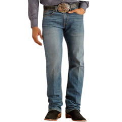 Calça Masculina Ariat Jeans Hamilton M5 Straight Stretch 2x More Durable Ref: 10045391