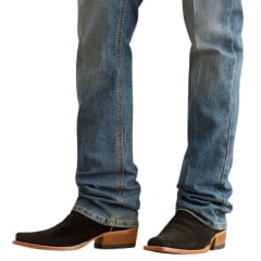 Calça Masculina Ariat Jeans Hamilton M5 Straight Stretch 2x More Durable Ref: 10045391