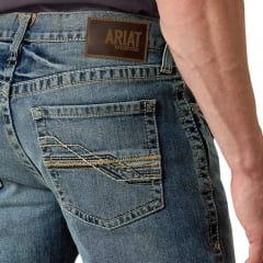 Calça Masculina Ariat Jeans M4 Relaxed Straight Leg Dakota Stretch Ref: 10032086
