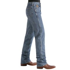 Calça Masculina Cinch Jeans Azul Claro Bronze Label Slim Original Rise - Ref. MB90532001 Fab. México