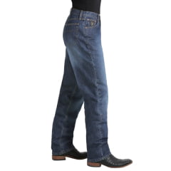 Calça Masculina Cinch Jeans Black Label Loose Azul Original Rise Slightly Tapered Leg Ref:MB90633002