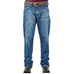 Calça Masculina Dock's Jeans Azul Estornado Relaxed DW11 Xtreme Silver Ref 04421-005