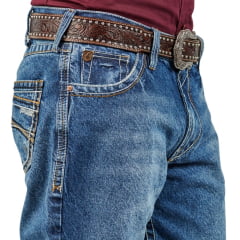 Calça Masculina Dock's Jeans Azul Estornado Relaxed DW11 Xtreme Silver Ref 04421-005