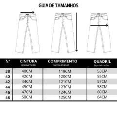 Calça Masculina Dock's Jeans Relaxed Xtreme White Bordada No Bolso Ref 4435