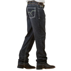 Calça Masculina Docks Jeans Preto Relaxed DW06 Xtreme Black Com Bordado 100% Algodão Ref.01-04098-005