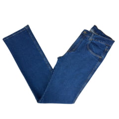 Calça Masculina Jeans Laço Forte Elastano Destroy Escuro Ref:1021