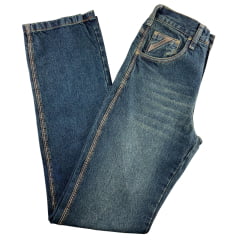 Calça Masculina Os Boiadeiros Tradicional 100% Algodão Lavagem Dirty Bordado Nos Bolsos Ref:337