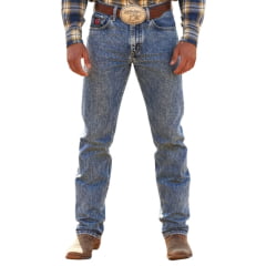 Calça Masculina Os Boiadeiros Jeans Tradicional Marmorizada - REF: 319