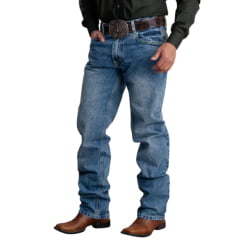Calça Masculina Jeans Texas Farm Hard 100% Stone Verde Neon Ref:PDM026