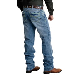 Calça Masculina Jeans Texas Farm Hard 100% Stone Verde Neon Ref:PDM026