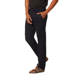 Calça Masculina Lee Azul Marinho Sarja Slim Chino Strech Soft Ref:2205L