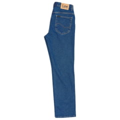 Calça Masculina Lee Jeans Azul Chicago Moove Stretch Regular Fit Reta Ref.1129L