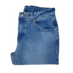 Calça Masculina Lee Jeans Azul Claro 101-s Strech New Soft Up Used Reta Ref.1536L