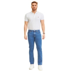 Calça Masculina Lee Jeans Azul Médio 1015 Classic Fit Ref:1548L