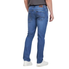 Calça Masculina Lee Jeans Azul Médio Daren Regular Fit Kazan Ref:2060L