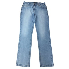 Calça Masculina Lee Jeans Delavê Daren Regular Fit Cintura Média Perna Reta Noble Sky Used Ref: 2046L