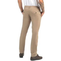 Calça Masculina Lee Sarja Caqui Soft Slim Chino Stretch Ref.2206L